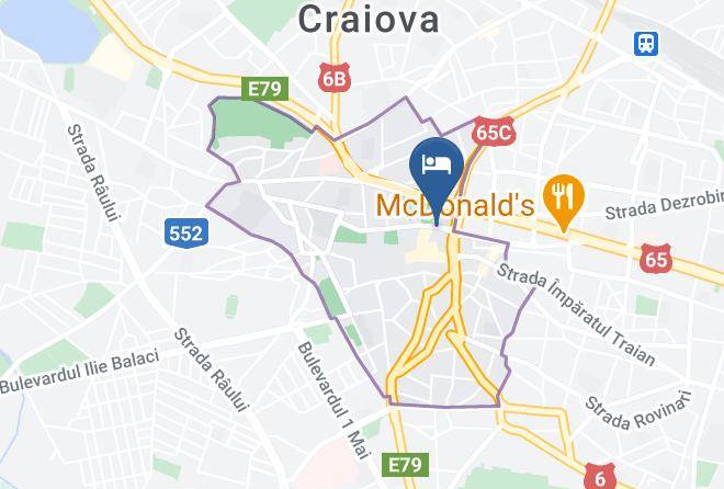 Craiova - Hotel Helin Central Maps