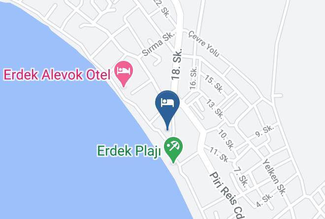 Erdek - Hotel Helin Maps