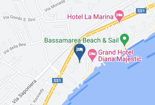 Imperia - Hotel Helios Maps