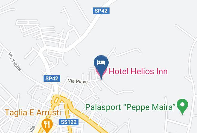 Caltanissetta - Hotel Helios Inn Maps