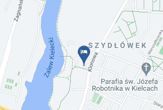 Kielce - Hotel Hellada Maps
