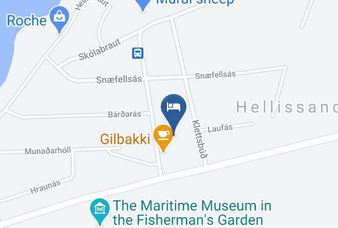 Snaefellsbaer - Hotel Hellissandur Maps