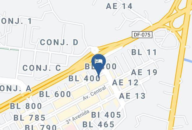 Brasilia - Hotel Hellyu's Maps