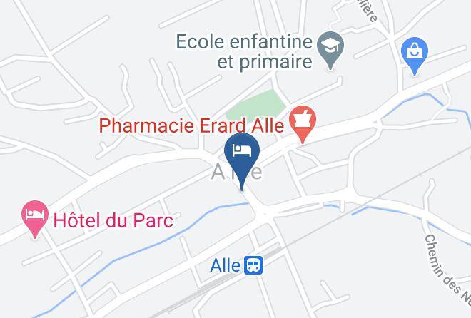 Porrentruy - Hotel Helvetia Maps