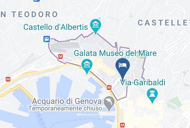 Genoa - Hotel Helvetia Maps