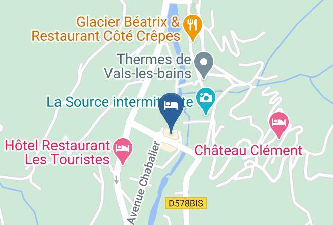 Ardeche - Hotel Helvie Maps