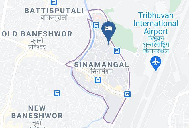 Kathmandu - Hotel Hema Maps