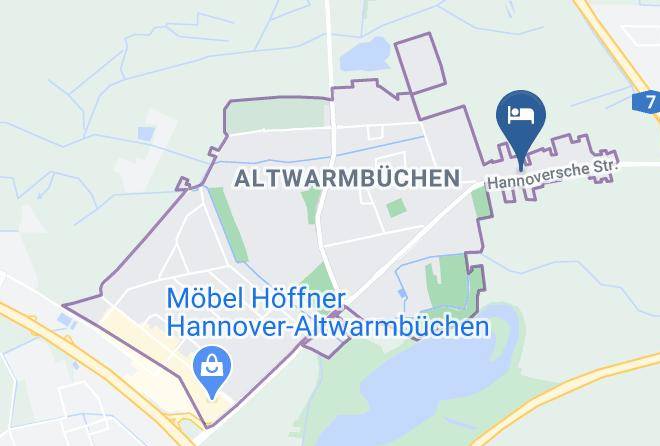 Stadt Hannover - Hotel Hennies Maps
