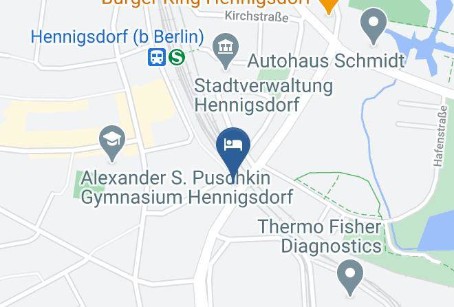 Oberhavel - Hotel Hennigsdorfer Hof Maps