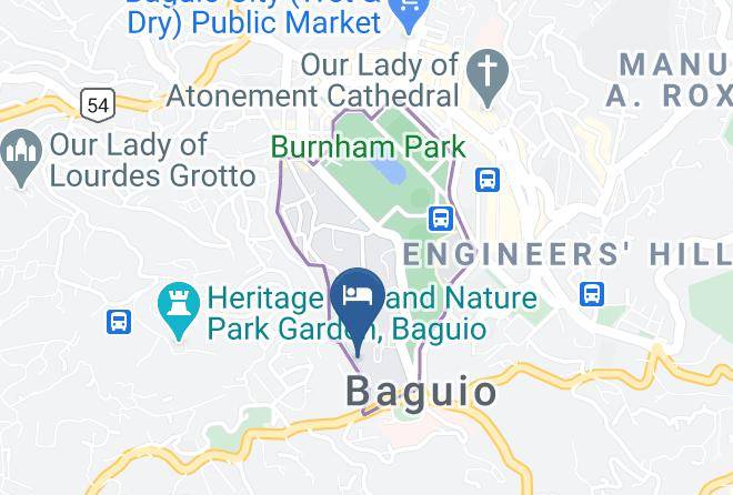 Benguet - Hotel Henrico Legarda Maps