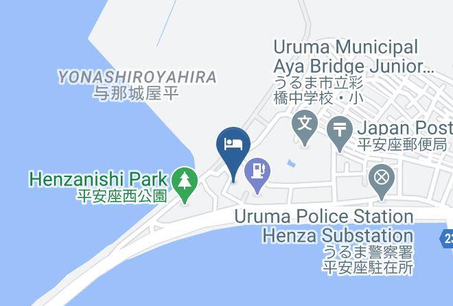 Uruma City - Hotel Henza Maps