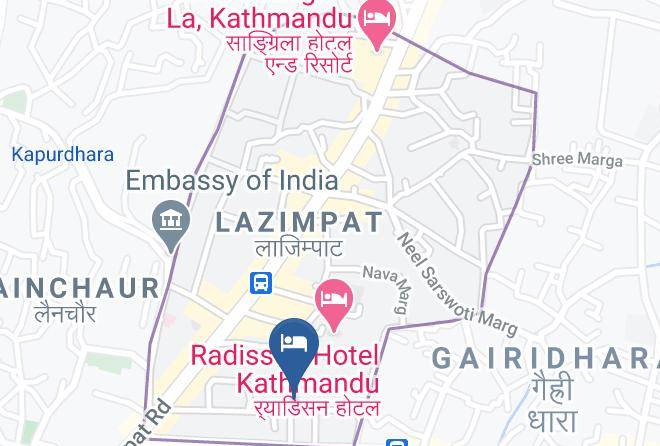 Kathmandu - Hotel Heranya Maps