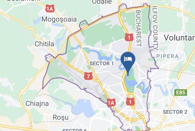 Bucharest - Hotel Herastrau Maps