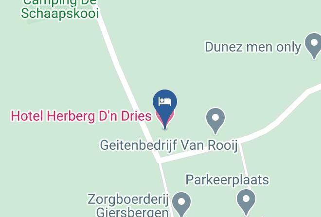Hotel Herberg D'n Dries Map