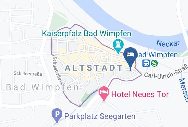 Heilbronn - Hotel Herberge Zur Traube Maps