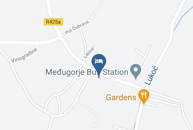 Hercegovacko Neretvanski - Hotel Herceg Medugorje Maps