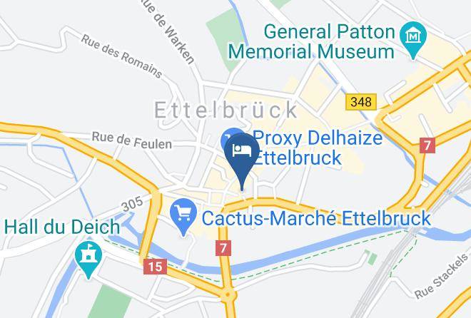 Ettelbruck - Restaurant Le Restone Hotel Herckmans Maps