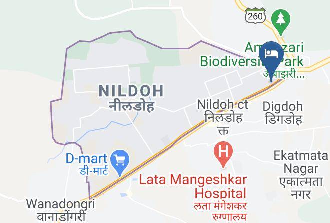 Nagpur - Hotel Heritage Embassy Maps