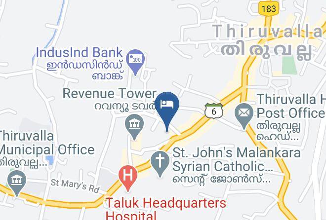 Thiruvalla - Hotel Heritage Maps