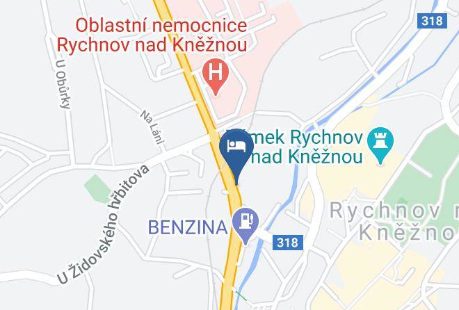 Rychnov Nad Kneznou - Hotel Herman Maps