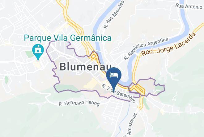 Blumenau - Hotel Hermann Maps