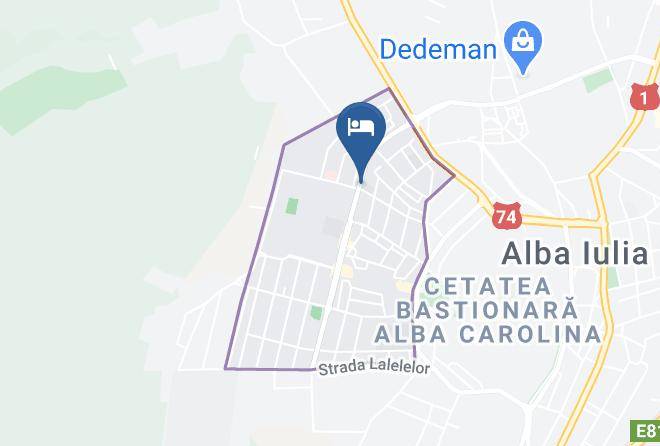 Alba Iulia - Hotel Hermes Maps