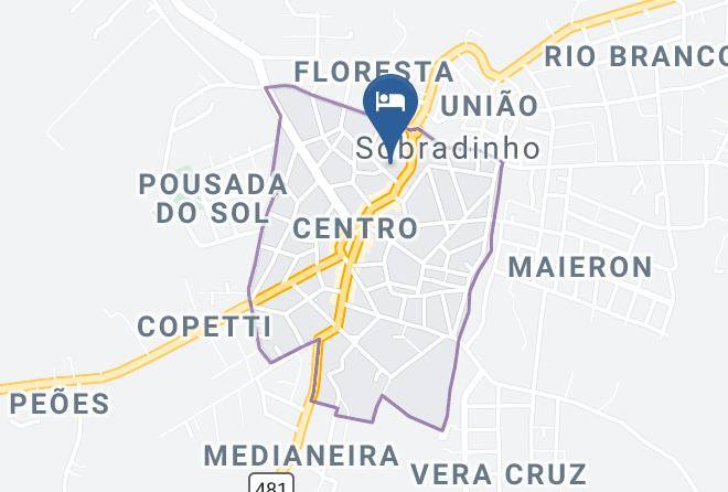 Sobradinho - Hotel Hermes Turis Maps