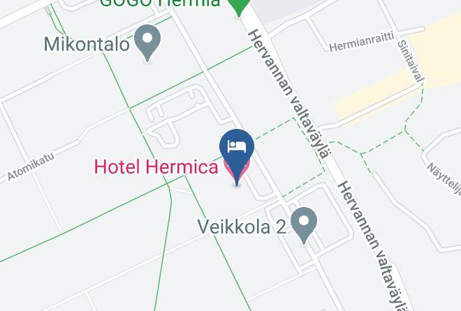 Tampere - Hotel Hermica Maps