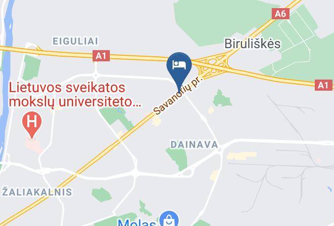 Kaunas - Hotel Hermis Maps