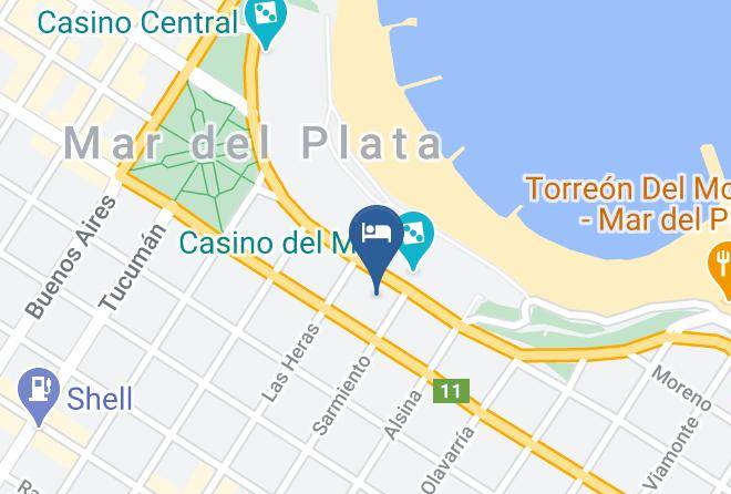 General Pueyrredon Partido - Hotel Hermitage Maps
