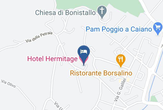 Prato - Hotel Hermitage Maps