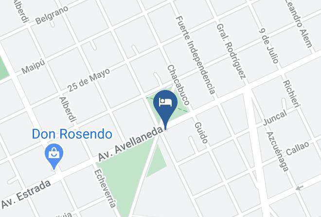 Tandil Partido - Hotel Hermitage Maps