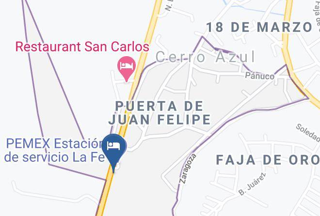 Cerro Azul - Hotel Hermosillo Maps