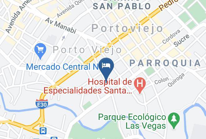 Portoviejo - Hotel Hernandez Maps
