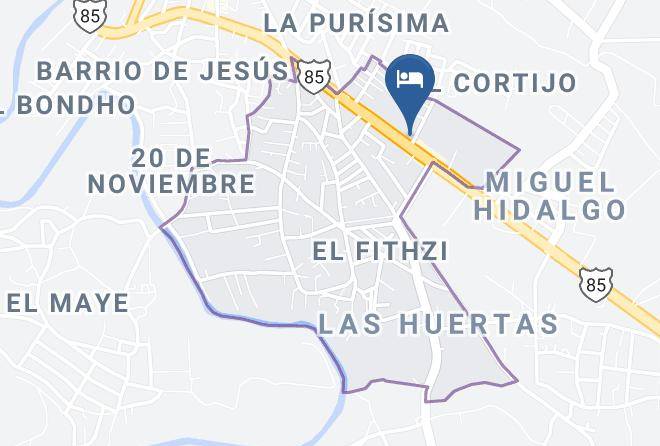 Ixmiquilpan - Hotel Herradura Maps