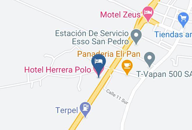 San Pedro - Hotel Herrera Polo Maps