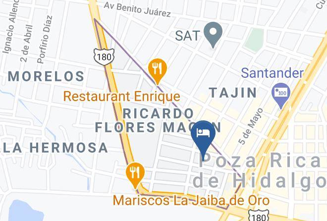 Poza Rica De Hidalgo - Hotel Herrera Maps