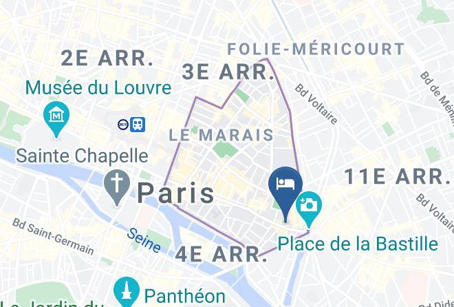 Paris - Hotel Herse D'or Maps