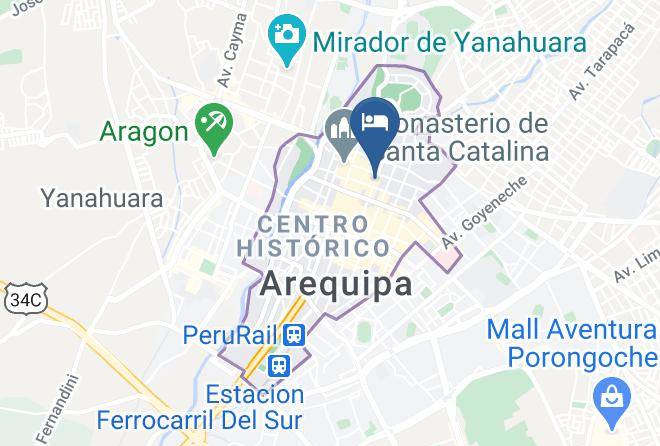Arequipa - Hotel Herusalen Maps