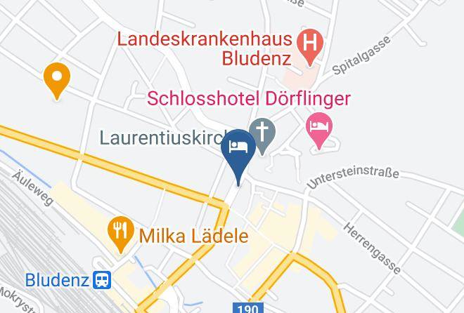 Bludenz - Hotel Herzog Friedrich Maps
