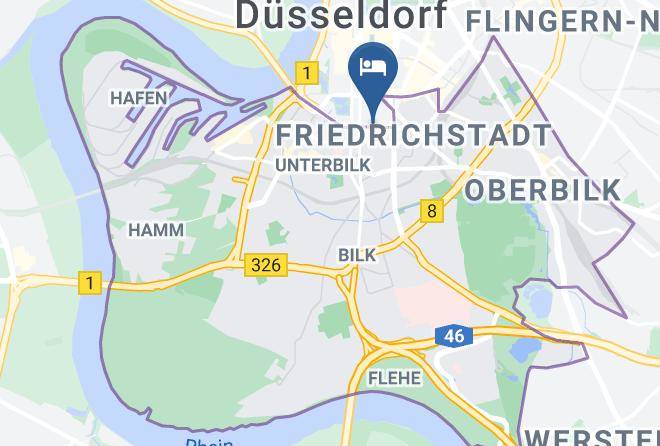 Dusseldorf - Hotel Herzog Maps