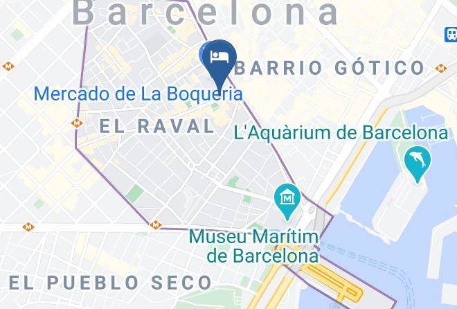 Barcelona - Ramblas Hotel Powered By Vincci Hoteles Maps