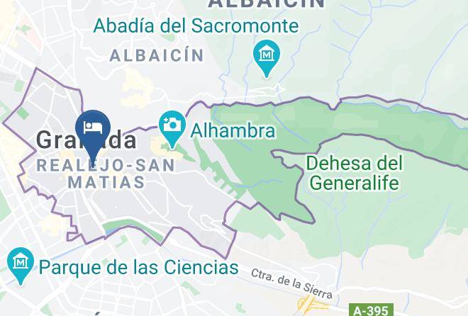 Granada - Hotel Hesperia Granada Centro Maps