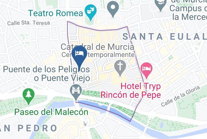 Murcia - Hotel Hesperia Murcia Centro Maps