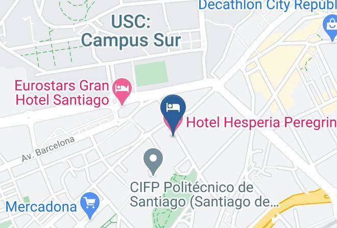 Auna - Hotel Hesperia Peregrino Maps