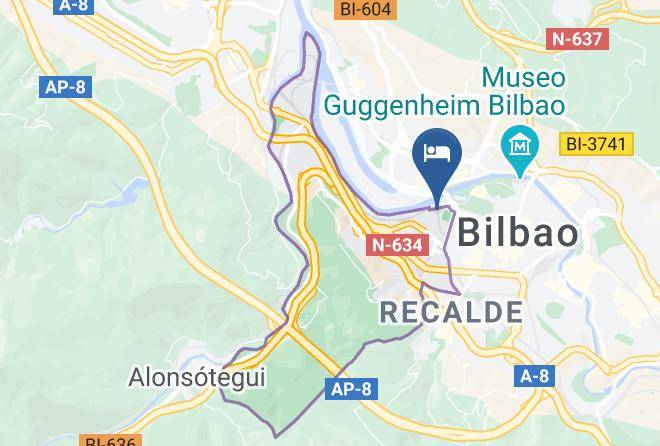 Bizkaia - Hotel Hesperia Zubialde Maps