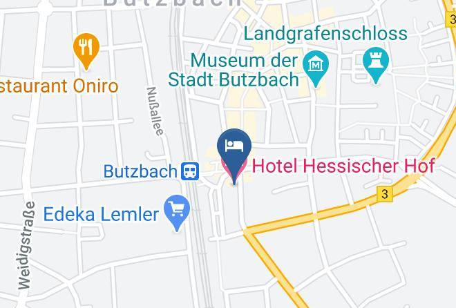 Wetteraukreis - Hotel Hessischer Hof Maps
