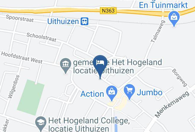 Hotel Het Gemeentehuis Uithuizen Map