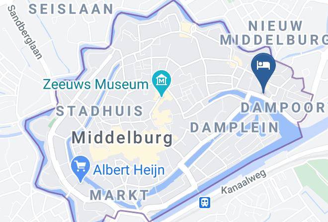 Middelburg - Hotel Het Princenjagt Maps
