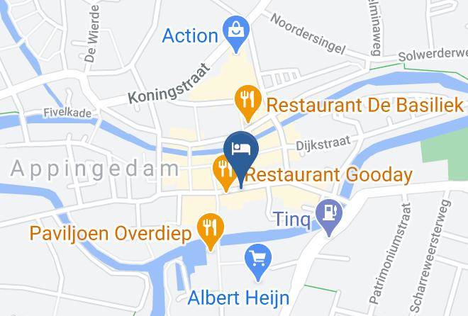Gemeente Appingedam - Hotel Het Wapen Van Leiden Maps